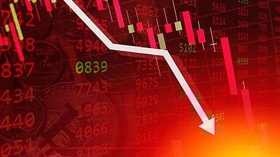 சீனா மீது கூடுதலாக 100% வரி எதிரொலி: பங்குச் சந்தைகள் சரிவுடன் நிறைவு!